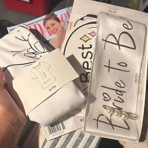 Bride to Be Sash and Accessories